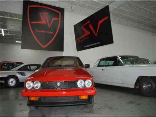 1986 Alfa Romeo GTV do not miss on this great deal!