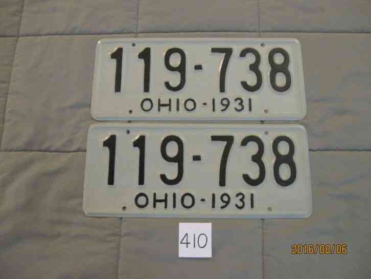 OHIO PARTY PLATES DUI OVI (Drunk Driver) License Plate