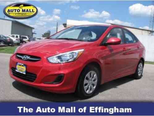 2016 Hyundai Accent SE 4-Door 6A