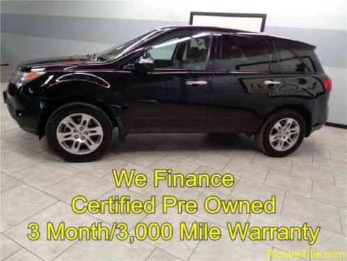 2007 Acura MDX 4WD Leather Heated Seats 3rd Row Sunroof