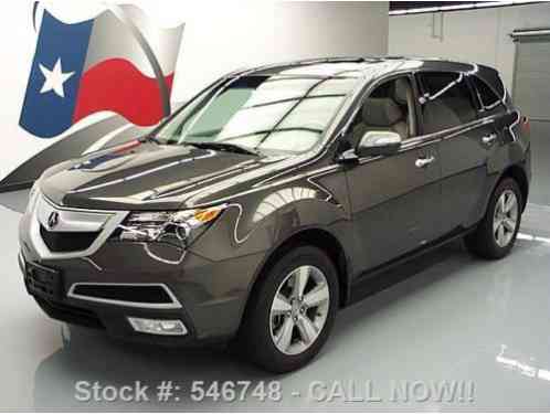 2012 Acura MDX SH-AWD TECH SUNROOF NAV REAR CAM DVD