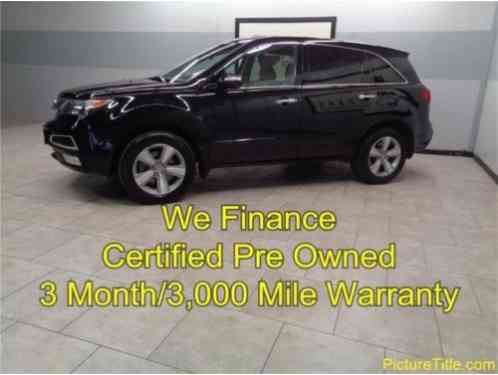 2011 Acura MDX Tech Pkg GPS Navi Camera Sunroof