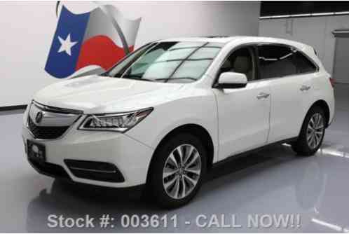 2014 Acura MDX TECHNOLOGY SUNROOF NAV REAR CAM