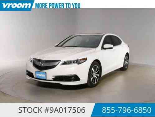 2015 Acura TLX Certified 2015 8K MILES 1 OWNER SUNROOF HTD SEATS