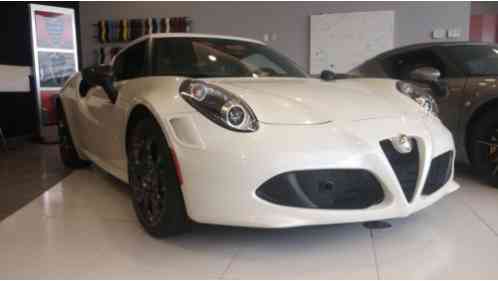 2015 Alfa Romeo 4C coupe