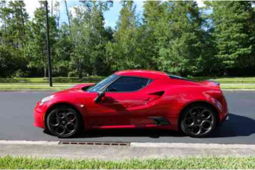 2015 Alfa Romeo 4C LAUNCH EDITION #025 of 500