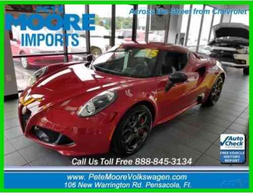 Alfa Romeo 4C Launch Edition (2015)