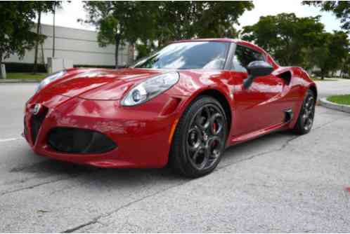 Alfa Romeo 4C Launch Edition (2015)