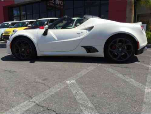 2016 Alfa Romeo 4C