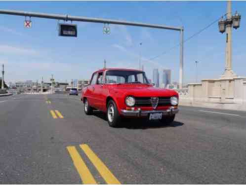 1970 Alfa Romeo Giulia Super RESTORED NO RESERVE