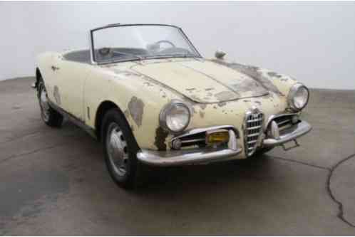 Alfa Romeo Giulietta Spider (1959)