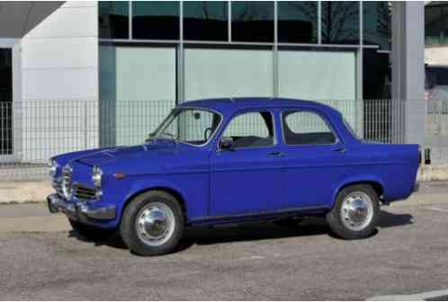 Alfa Romeo Giulietta ti Tipo 101. (1960)