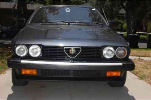 1984 Alfa Romeo GTV6