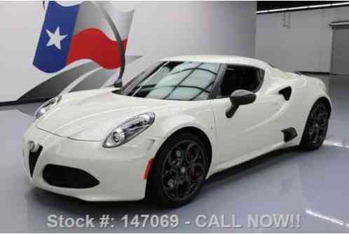 2015 Alfa Romeo Other 4C LAUNCH EDITION #435 CARBON FIBER