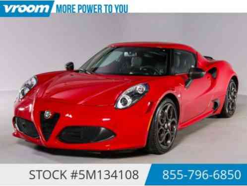 2015 Alfa Romeo Other Launch Edition Certified 2015 1K M. 1 OWN PRK. ASST