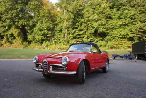 Alfa Romeo Other Veloce Spyder. (1958)