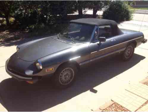 1979 Alfa Romeo Spider