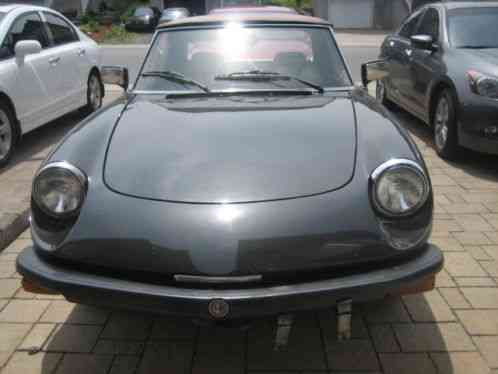 Alfa Romeo : Spider