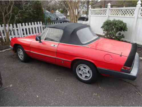 Alfa Romeo Spider (1984)