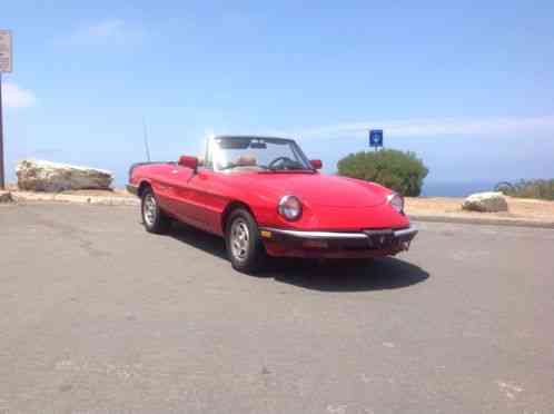 1990 Alfa Romeo Spider