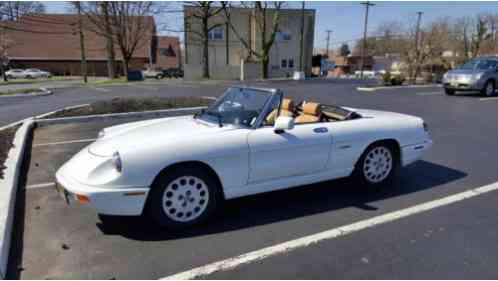 1991 Alfa Romeo Spider Convertible