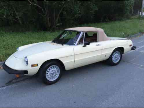 Alfa Romeo Spider (1979)