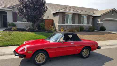 Alfa Romeo Spider Convertible (1977)