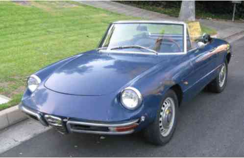 Alfa Romeo Spider Duetto (1966)