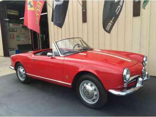 1960 Alfa Romeo Spider Giulietta