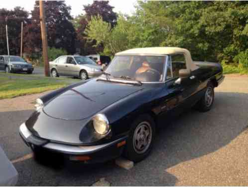 1986 Alfa Romeo Spider