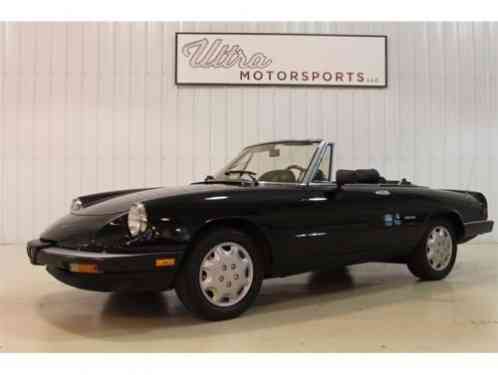 1987 Alfa Romeo Spider Graduate