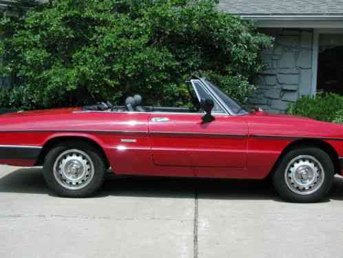 Alfa Romeo Spider Graduate (1986)