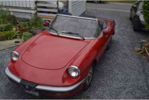 1988 Alfa Romeo Spider