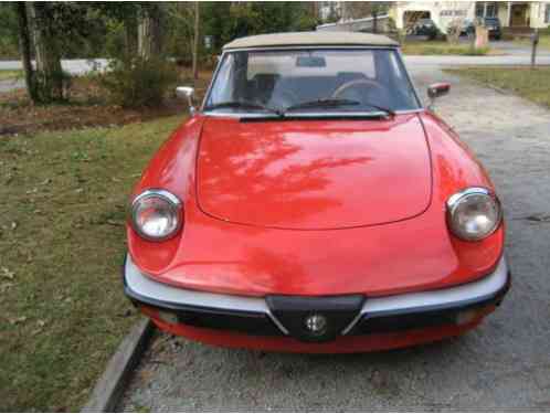 Alfa Romeo Spider (1985)