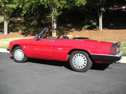 Alfa Romeo Spider (1988)