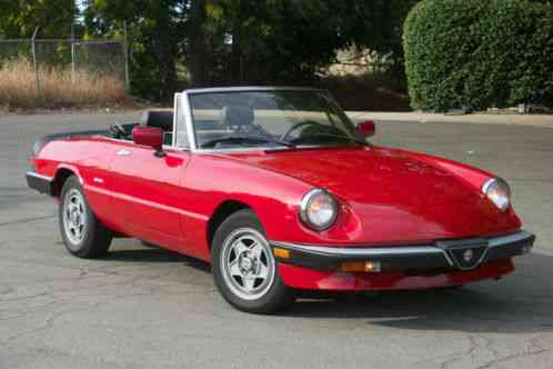 Alfa Romeo Spider (1988)