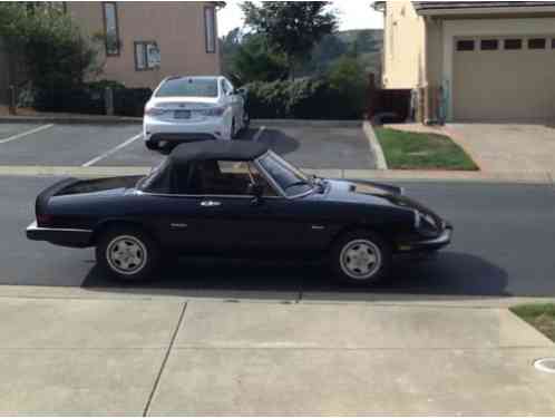 1986 Alfa Romeo Spider