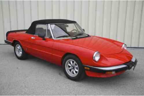 Alfa Romeo Spider (1985)