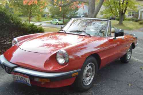 1987 Alfa Romeo Spider