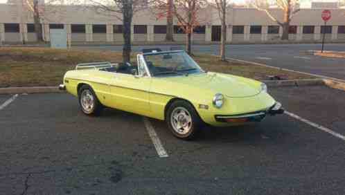 1974 Alfa Romeo Spider Iniezione