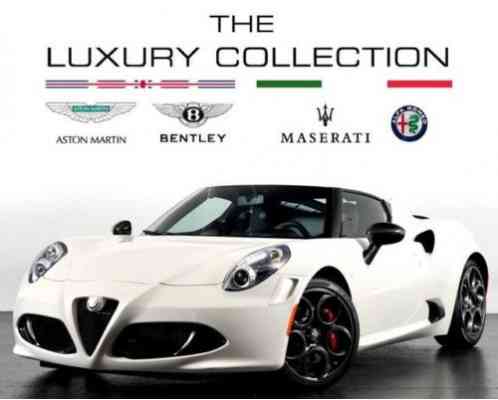 2015 Alfa Romeo Spider Launch Edition (MSRP $72K) Coupe