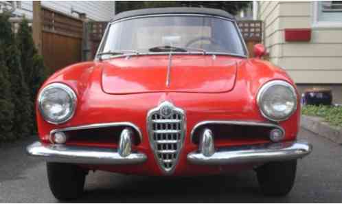 1961 Alfa Romeo Spider Normale 101