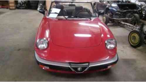 1989 Alfa Romeo Spider Pinin Farina