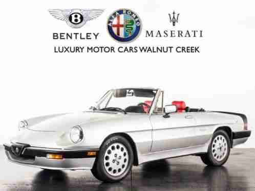 Alfa Romeo Spider Quadrifoglio (1987)