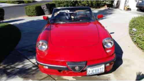 Alfa Romeo Spider Quadrifoglio (1988)