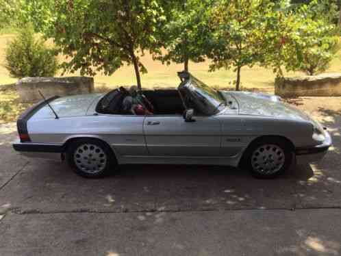 Alfa Romeo Spider Quadrifoglio (1987)