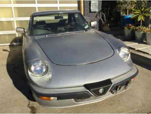 1989 Alfa Romeo Spider