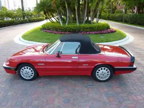 1986 Alfa Romeo Spider