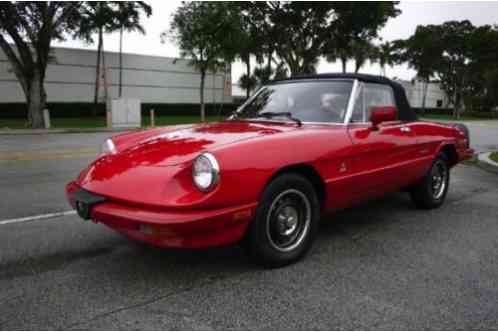 Alfa Romeo Spider (1987)