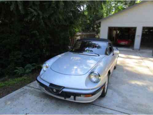 1987 Alfa Romeo Spider